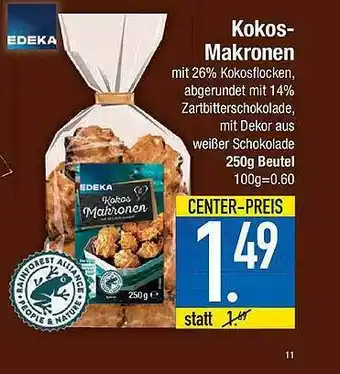 E-Center Edeka Kokos-makronen Angebot