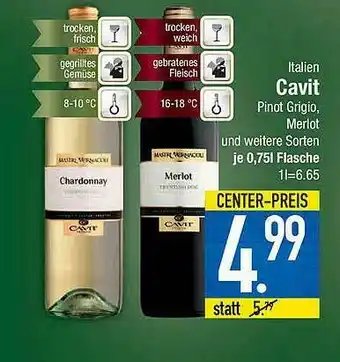 E-Center Cavit Pinot Grigio, Merlot Angebot