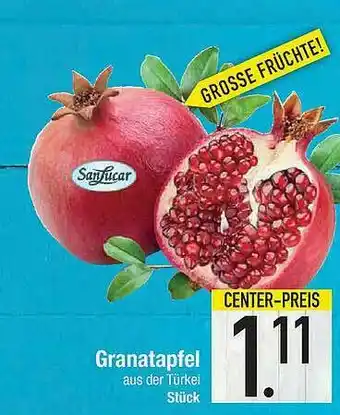 E-Center Granatapfel Sanlucar Angebot