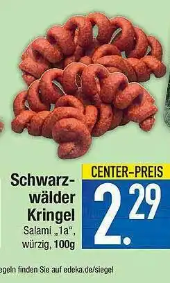 E-Center Schwarzwälder Kringel Angebot