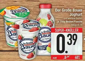 E-Center Der Große Bauer Joghurt Angebot