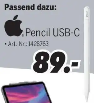 MEDIMAX Apple Pencil USB-C Angebot