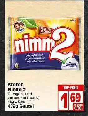 Elli Markt Storck Nimm 2 Angebot