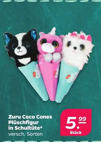 NETTO Zuru Coco Cones Plüschfigur in Schultüte Angebot