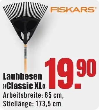 B1 Discount Baumarkt FISKARS Laubbesen Classic XL Angebot