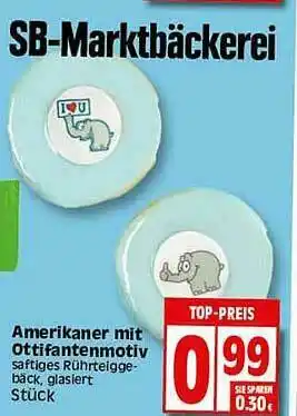 Elli Markt Amerikaner Mit Ottifantenmotiv Angebot