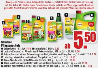 B1 Discount Baumarkt Solabiol Pflanzenschutz Angebot