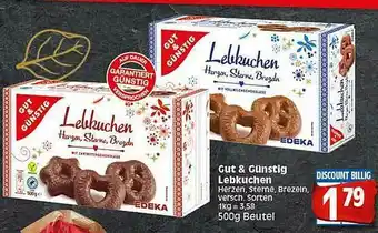 Elli Markt Gut & Günstig Lebküchen Angebot