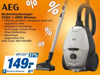 expert Techno Land AEG Bodenstaubsauger VX82-1-2MG Silence Angebot