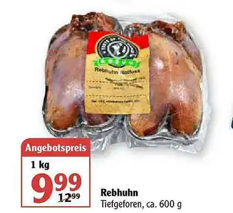 Globus Rebhuhn Angebot