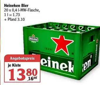 Globus Heineken Bier Angebot