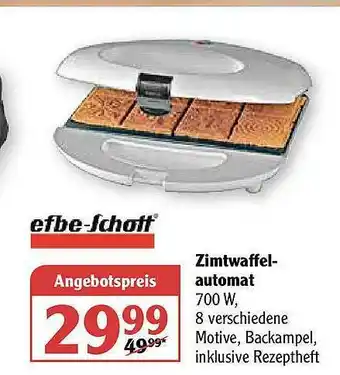 Globus Efbe-schott Zimtwaffelautomat Angebot