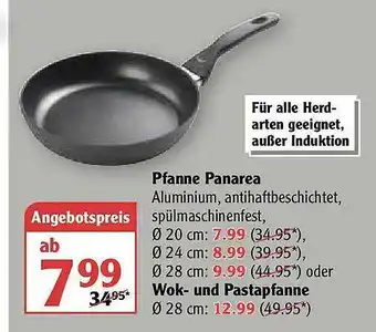 Globus Pfanne Panarea Oder Wok- Und Pastpfanne Angebot