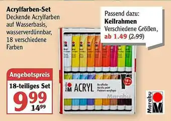 Globus Acrylfarben-set Marabu Angebot