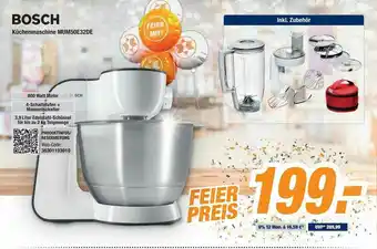 Expert Bening Bosch Küchenmaschine Mum50e32de Angebot