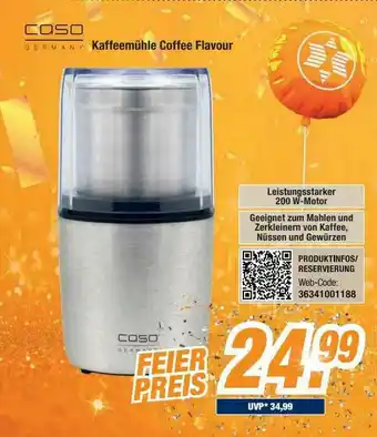 Expert Bening Caso Kaffeemühle Coffee Flavour Angebot