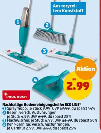 PENNY PAUL KOCH Nachhaltige Bodenreinigungshelfer ECO LINE Angebot