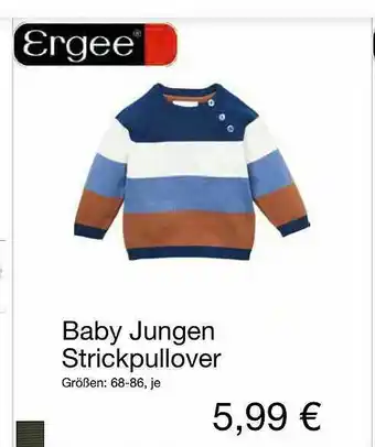 KiK Ergee Baby Jungen Strickpullover Angebot