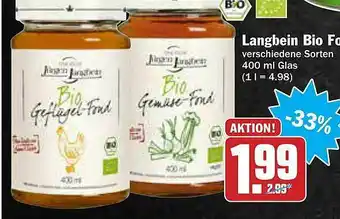 AEZ Langbein Bio Fond Angebot