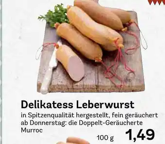 AEZ Delikatess Leberwurst Angebot