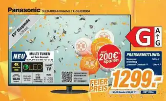 Expert Bening Panasonic Oled-uhd-fernseher Tx-55jzw984 Angebot