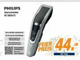 Expert Bening Philips Haarschneider Hc5650.15 Angebot