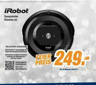 Expert Bening Irobot Saugroboter Roomba E5 Angebot