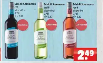 Getränkehaus Schloß Sommerau Rot, Weiß Oder Rosé Angebot