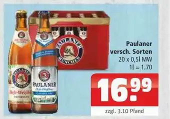 Getränkehaus Paulaner Angebot