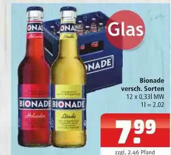 Getränkehaus Bionade Angebot