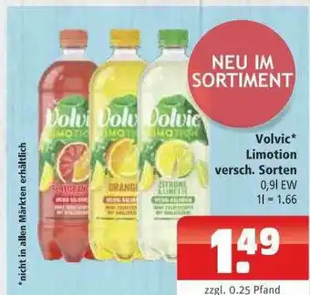 Getränkehaus Volvic Limotion Verschiedene Sorten Angebot