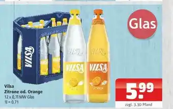 Getränkehaus Vilsa Zitrone Oder Orange Angebot