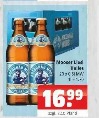 Getränkehaus Mooser Liesl Helles Angebot