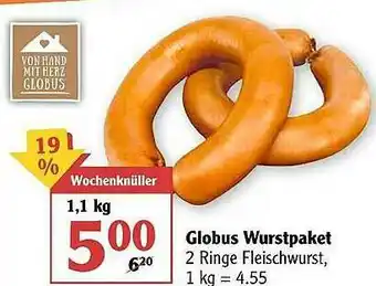 Globus Globus Wurstpaket Angebot