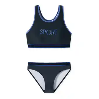 Netto Marken-Discount Schiesser Mädchen Bustier-Bikini Diver Dreams Angebot
