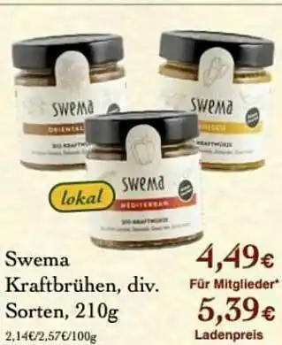 LPG Biomarkt Swema Kraftbrühen Angebot