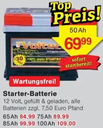 Jawoll Starter-Batterie 50 Ah Angebot