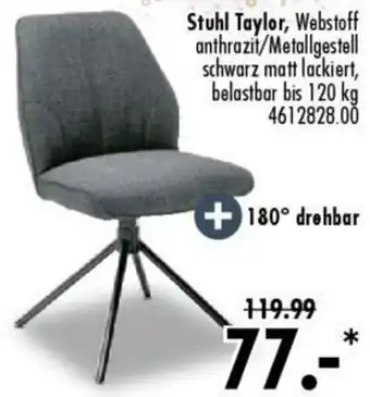 Möbel Boss Stuhl Taylor Angebot