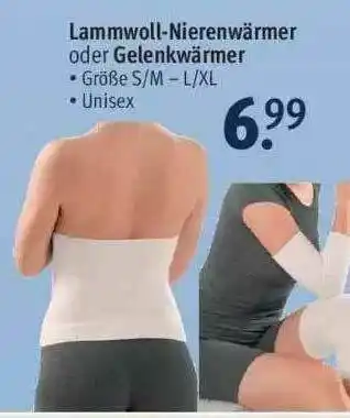 Rossmann Lammwoll Nierenwärmer Oder Gelenkwärmer Angebot