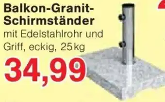 Jawoll Balkon Granit Schirmständer Angebot