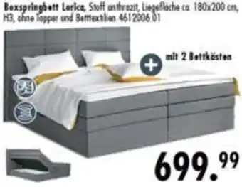 Möbel Boss Boxspringbett Lorica Angebot