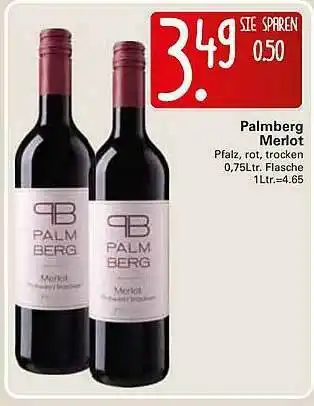 WEZ Palmberg Merlot Angebot