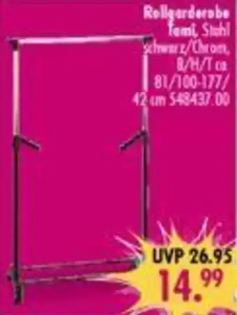 Möbel Boss Rollgarderobe Angebot