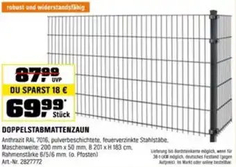 OBI DOPPELSTABMATTENZAUN Angebot