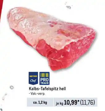 METRO METRO Chef Kalbs-Tafelspitz hell je kg Angebot
