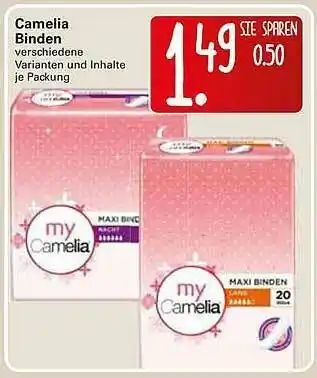 WEZ Camelia Binden Angebot