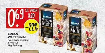 WEZ Edeka Weizenmehl Angebot