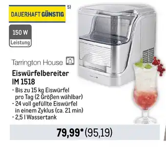 METRO Tarrington House Eiswürfelbereiter IM 1518 Angebot