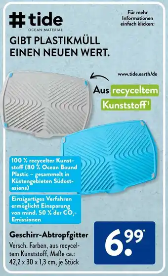 Aldi Süd Geschirr Abtropfgitter Angebot