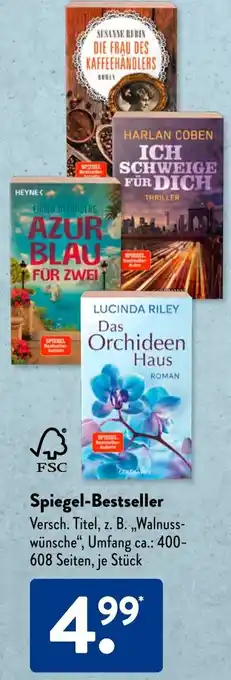 Aldi Süd Spiegel-Bestseller Angebot